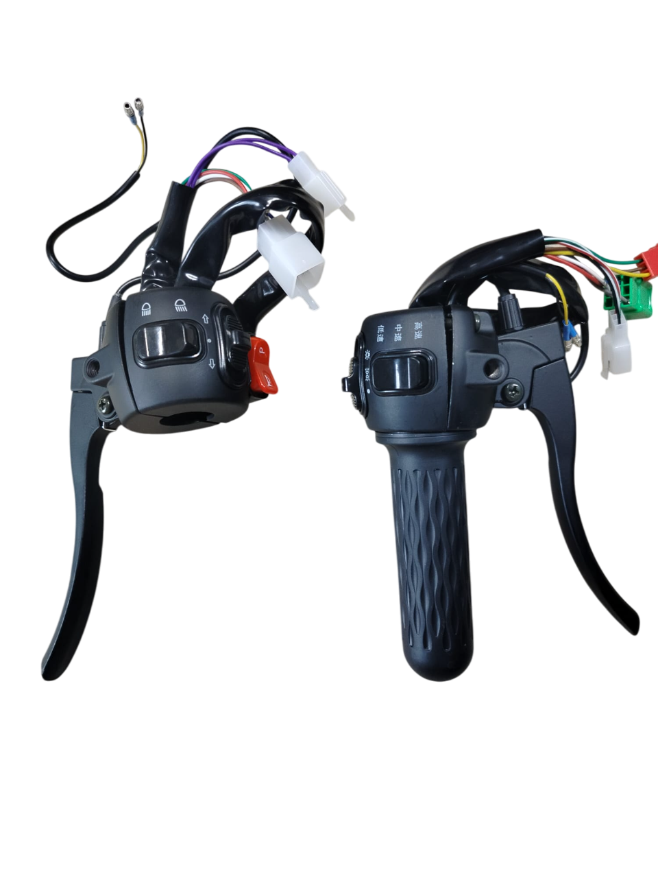 E-BIKE YB-Z-008 SAĞ-SOL KOMPLE KOLLU KUMANDA PANELİ